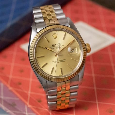 16013 rolex gold|Rolex datejust 16013 for sale.